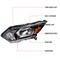 Spec-D Tuning 15-18 Honda Hrv Headlight Glossy Black- Right 2LH-HRV15GB-L-RS - alternate 3